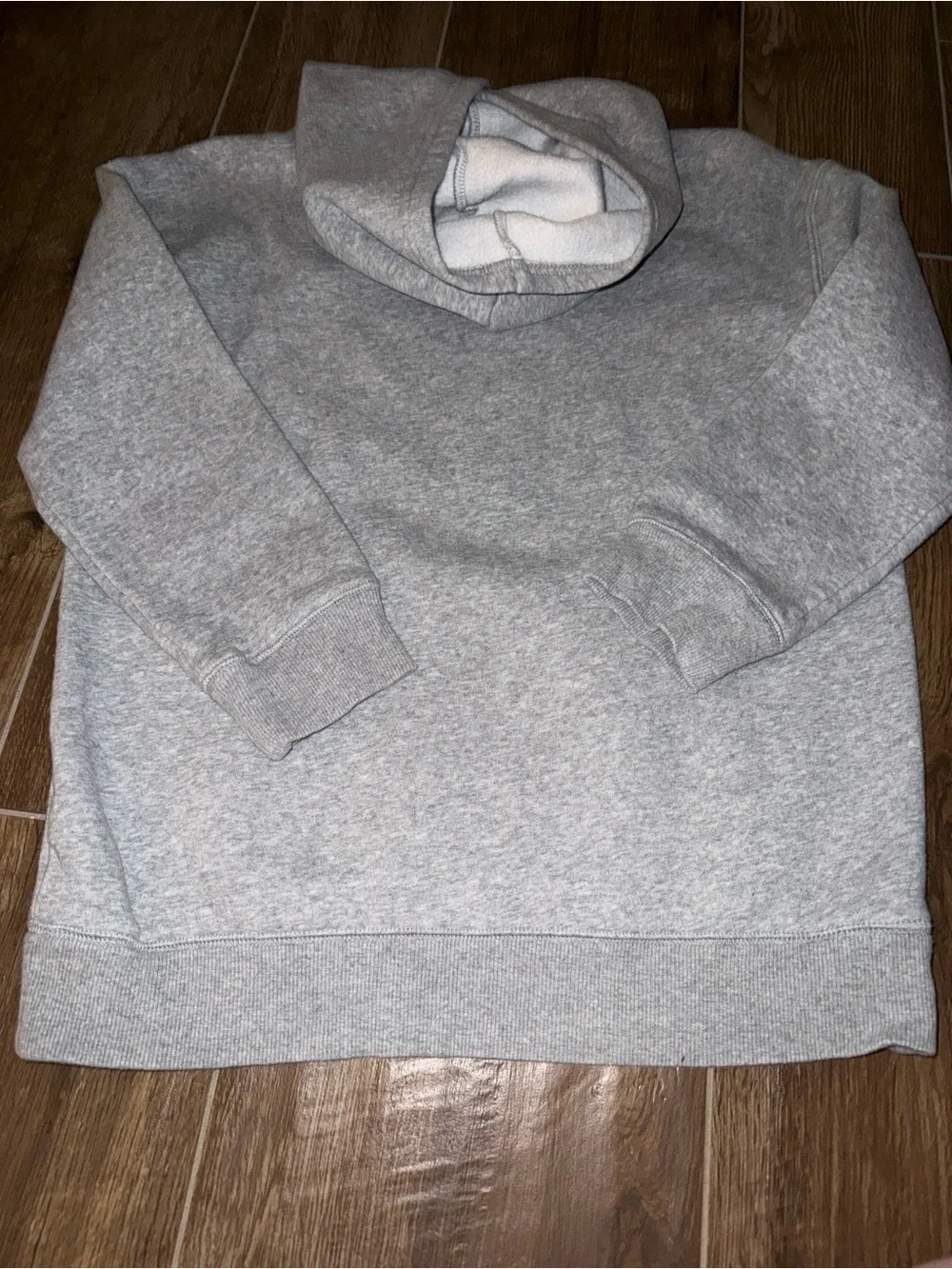 Kids' Gray Graphic Hoodie